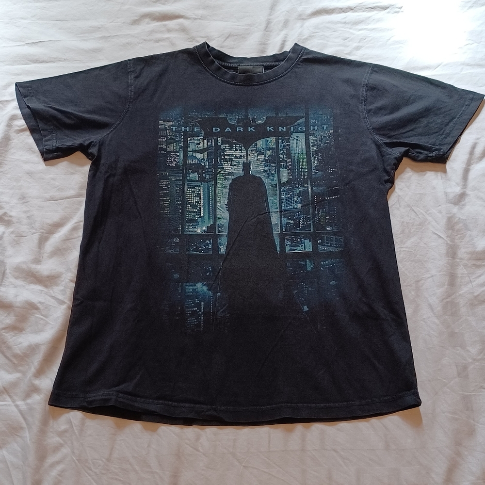 Vintage Y2K 2008 NTD The Dark Knight Movie Promo T-Shirt Adult Size M Batman